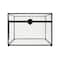 Black Metal & Glass Card Box by Celebrate It™